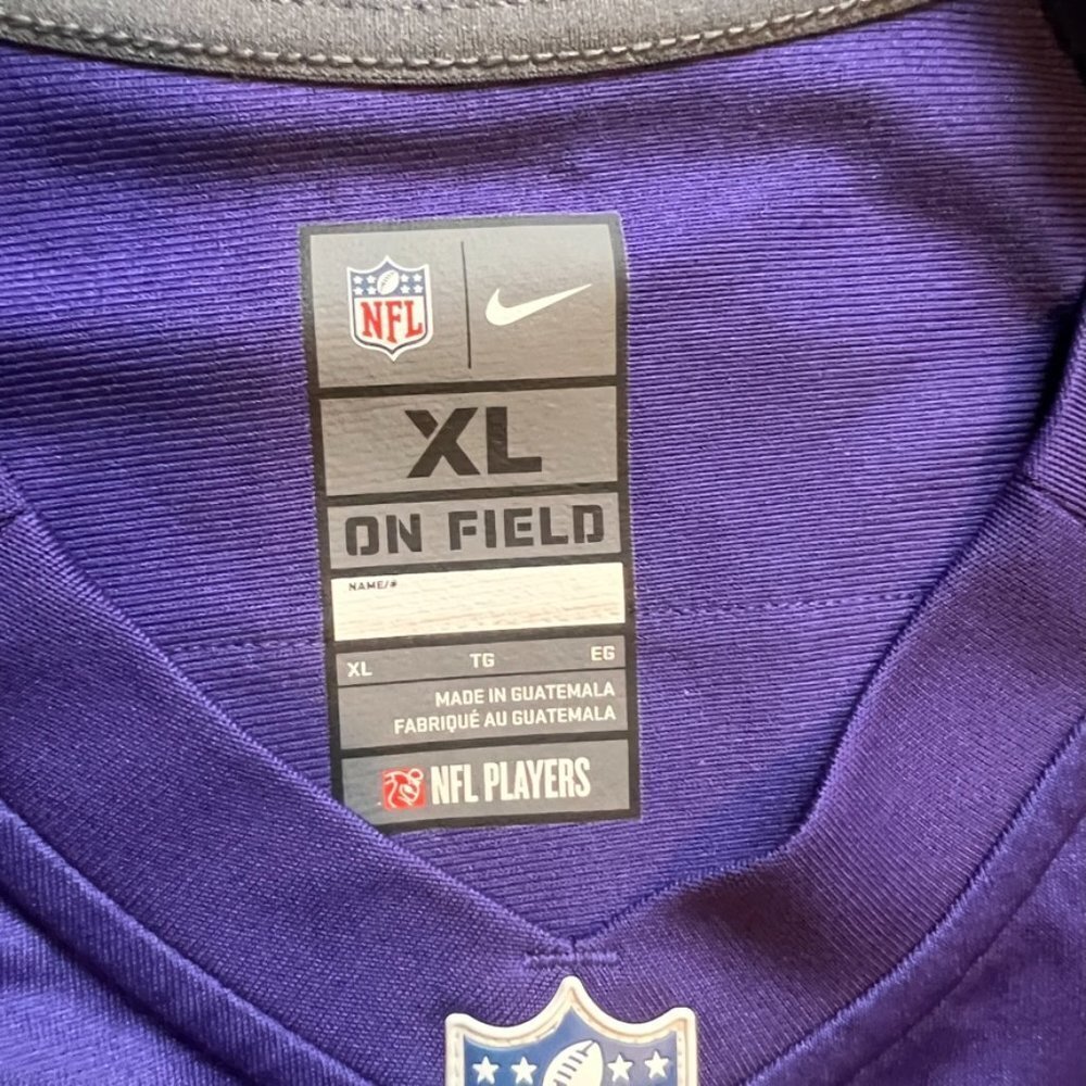 Baltimore Ravens Ingram Football Jersey - Picture 2 of 4